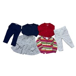 Baby Girl Winter Clothes Bundle Lot | 0-3M | Carter’s, Gymboree, Modern Moments